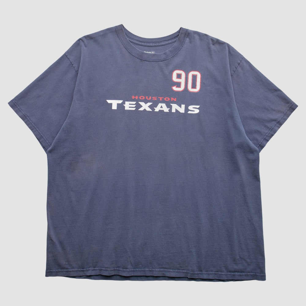 Houston Texans Reebok 2000s T-Shirt - Navy Vintage cheap