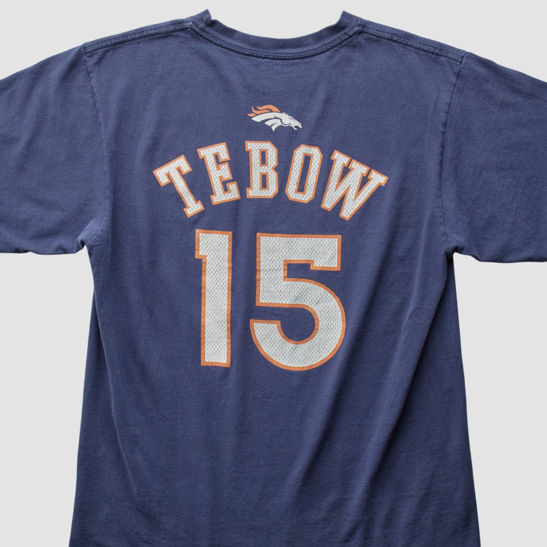 Denver Broncos Reebok 2010 T-Shirt - Navy Vintage for sale