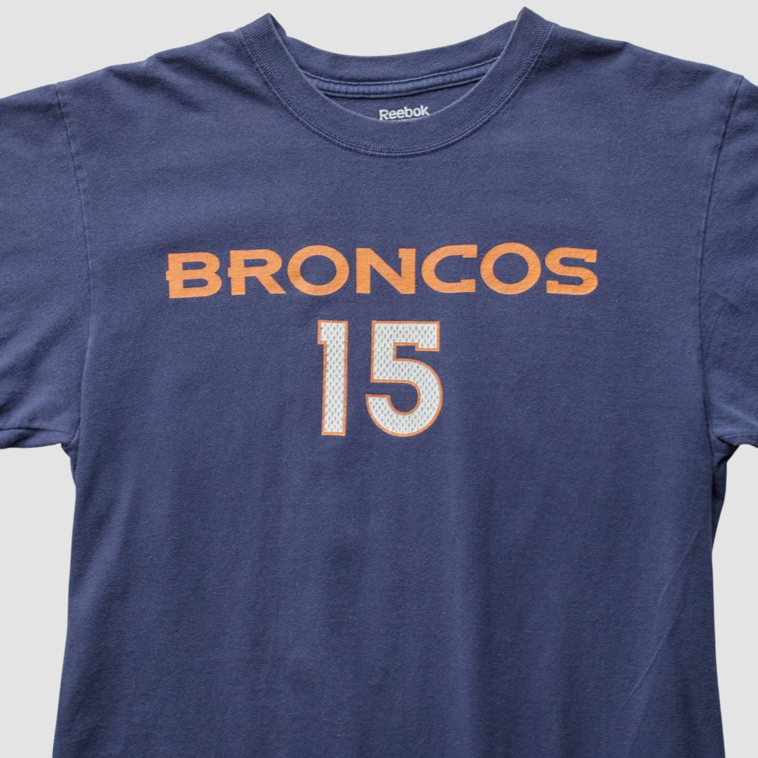 Denver Broncos Reebok 2010 T-Shirt - Navy Vintage for sale