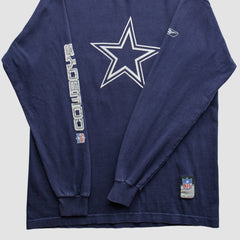 Dallas Cowboys Reebok 2000s T-Shirt - Navy Vintage sale