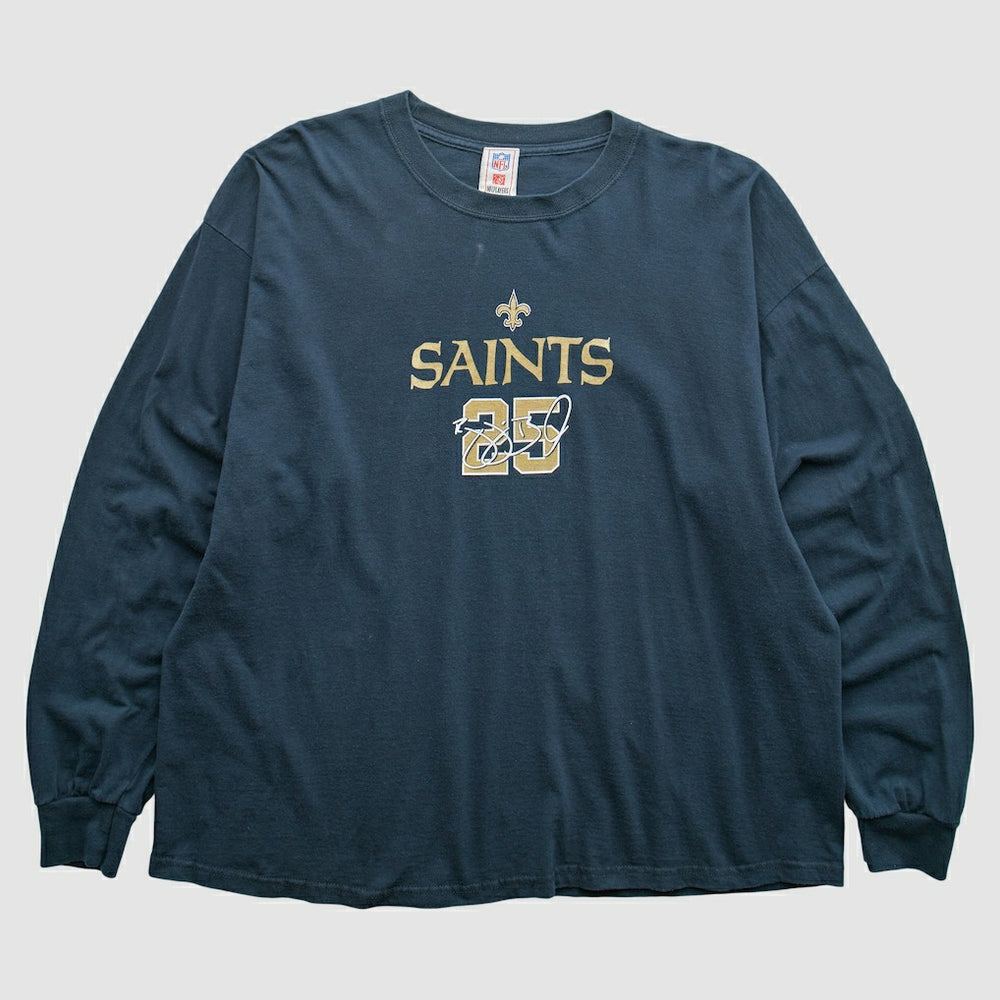 New Orleans Saints NFL 2009 T-Shirt - Navy Vintage sale