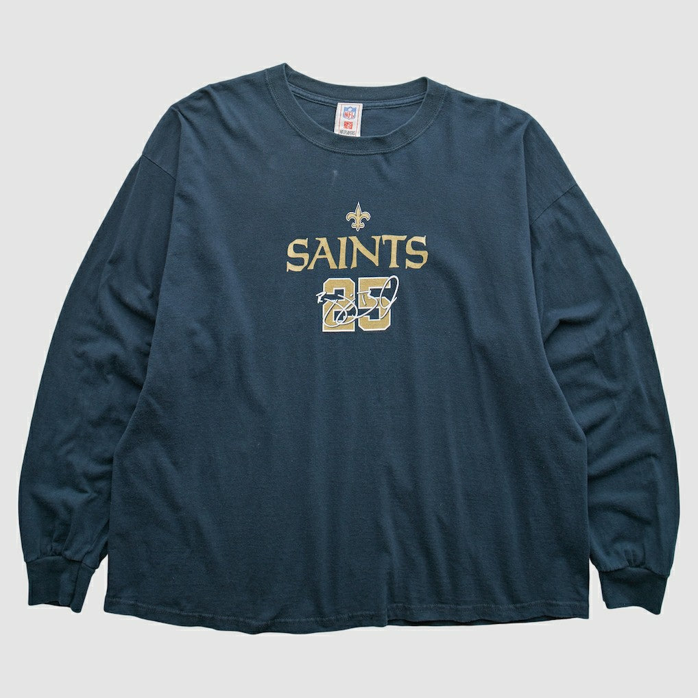 New Orleans Saints NFL 2009 T-Shirt - Navy Vintage sale