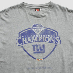 New York Giants 2000 T-Shirt - Gray Vintage sale