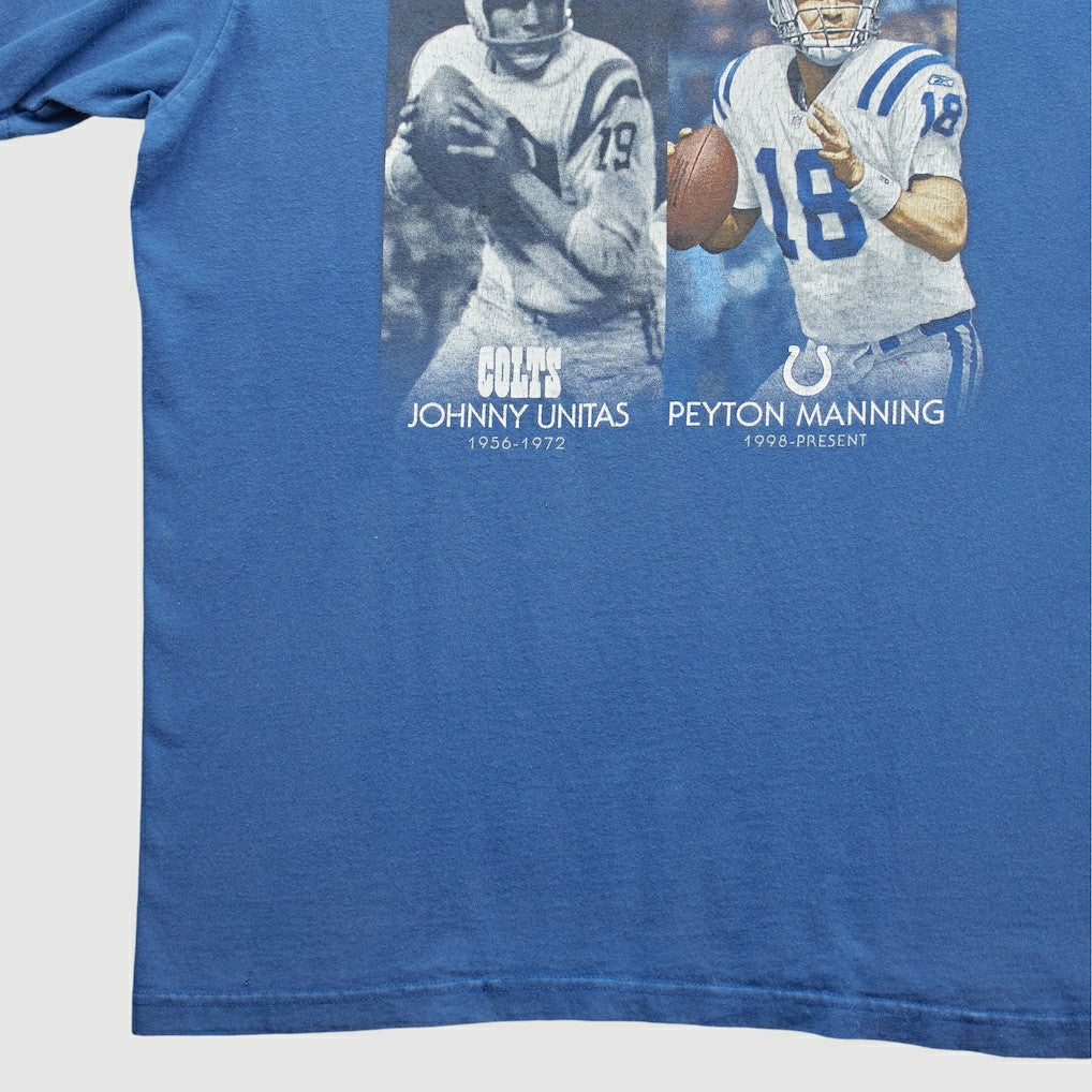 Indianapolis Colts 2000s T-Shirt - Blue Vintage outlet