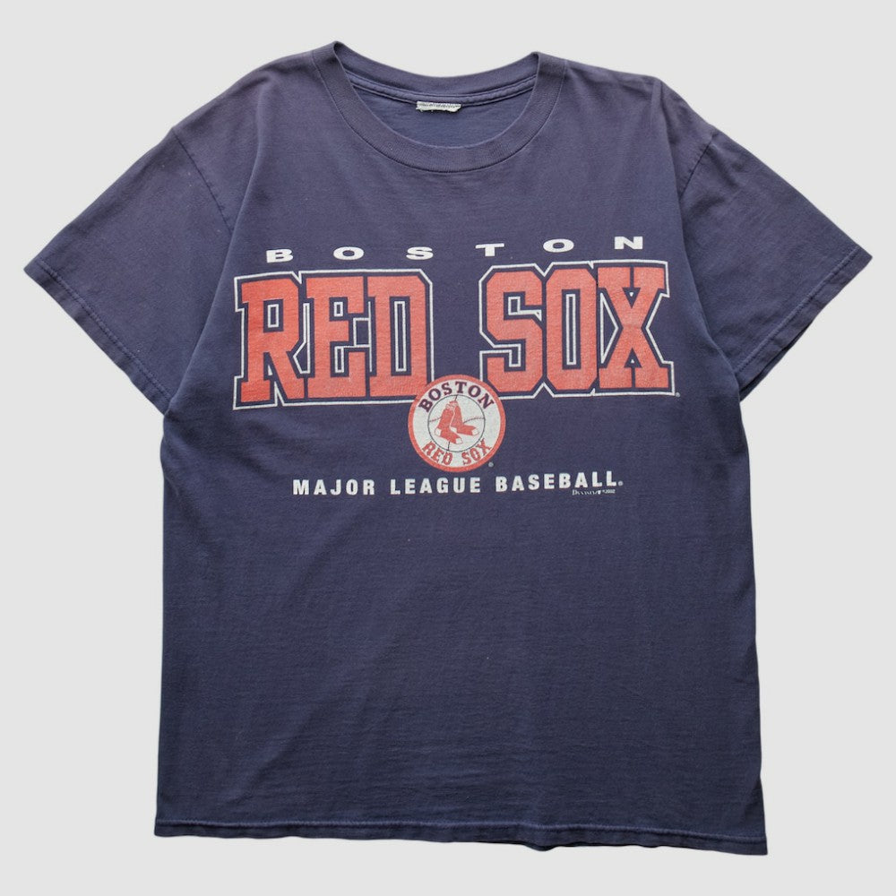 Boston Red Sox Dynasty 2002 T-Shirt Navy Vintage