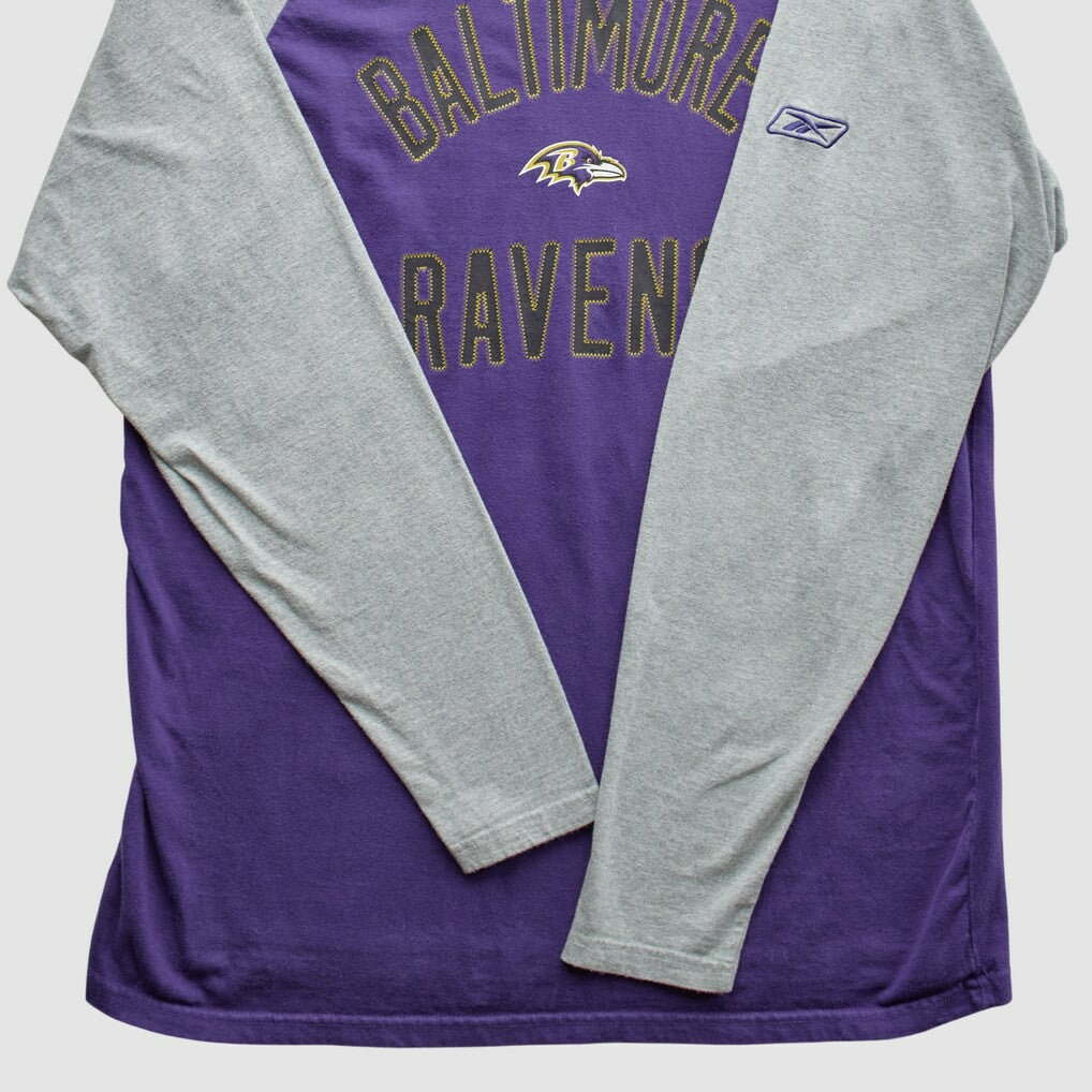 Baltimore Ravens Reebok 2000s T-Shirt - Purple Vintage online