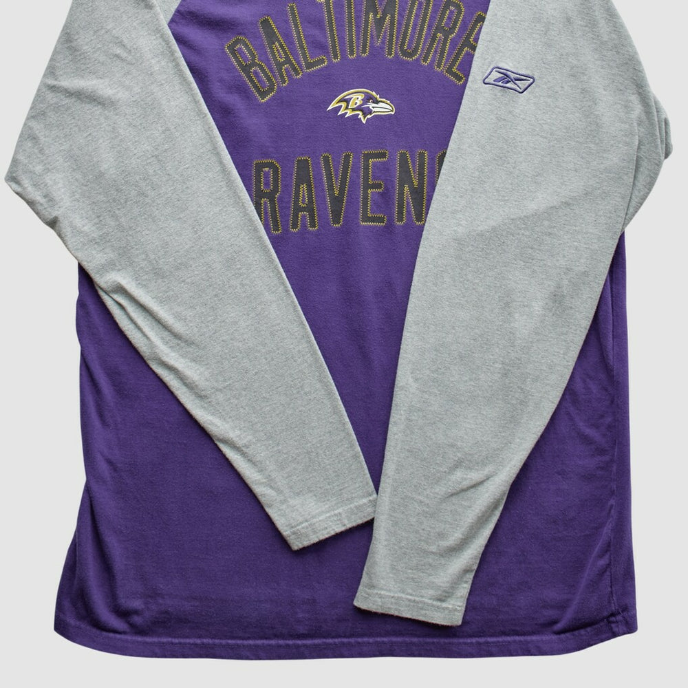 Baltimore Ravens Reebok 2000s T-Shirt - Purple Vintage online