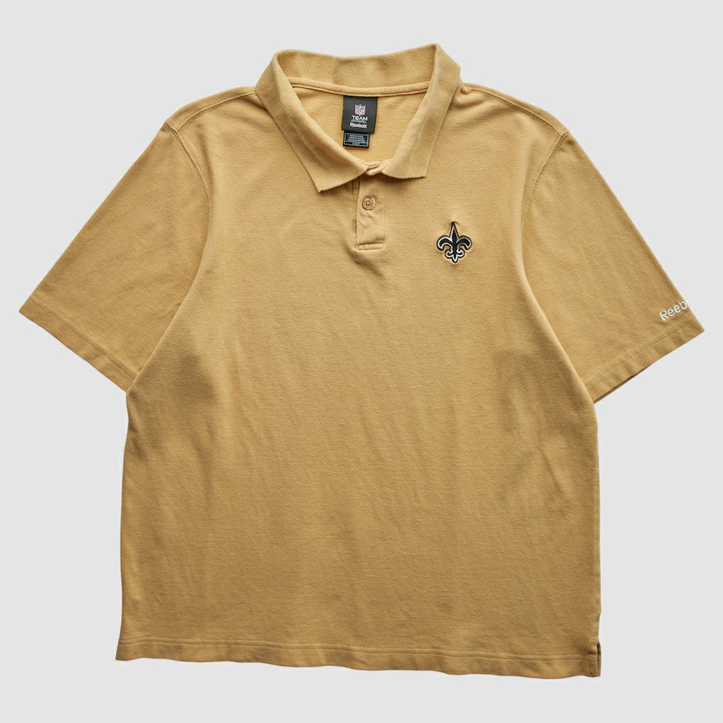 New Orleans Saints Reebok 2000s T-Shirt - Tan Vintage for sale