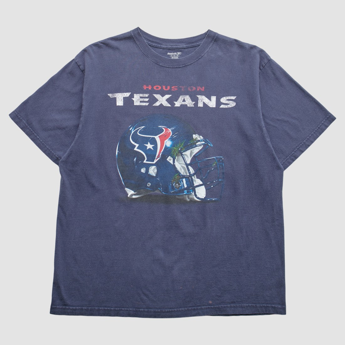 Houston Texans Reebok 2000s T-Shirt - Navy Vintage for sale