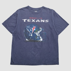 Houston Texans Reebok 2000s T-Shirt - Navy Vintage for sale