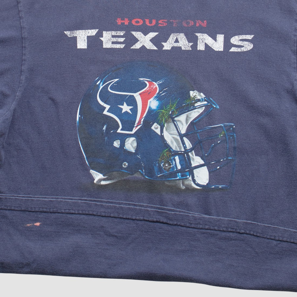 Houston Texans Reebok 2000s T-Shirt - Navy Vintage for sale