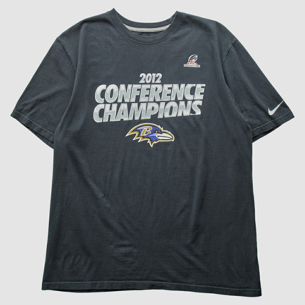 Baltimore Ravens 2012 T-Shirt - Navy Vintage on sale