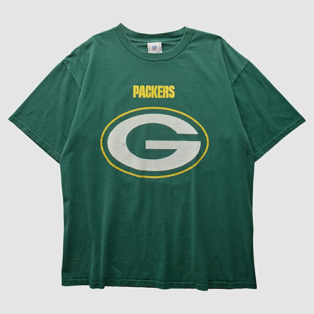Green Bay Packers NFL 2000s T-Shirt - Green Vintage discount