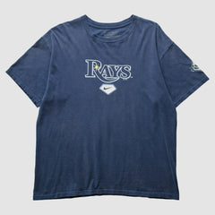 Tampa Bay Rays 2008 T-Shirt Navy Vintage