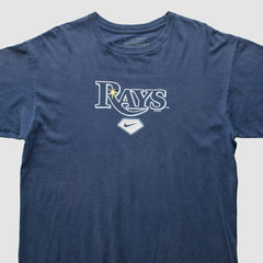 Tampa Bay Rays 2008 T-Shirt Navy Vintage