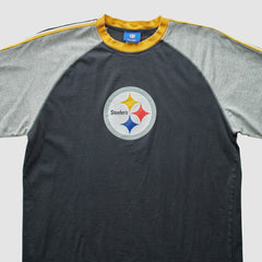 Pittsburgh Steelers Reebok 2000s T-Shirt - Black Vintage sale