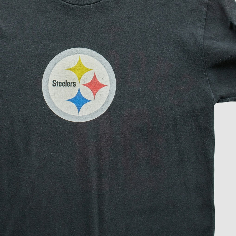 Pittsburgh Steelers Reebok 2000s T-Shirt - Black Vintage discount