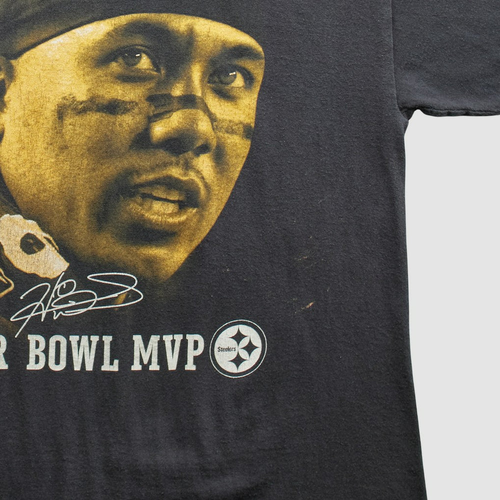 Pittsburgh Steelers Reebok 2006 T-Shirt - Black Vintage on sale