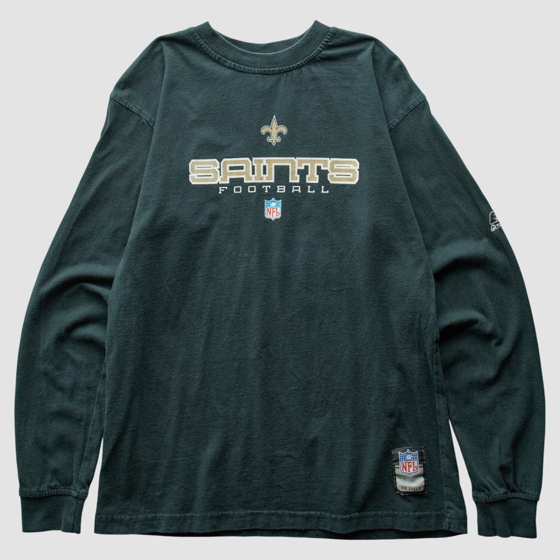 New Orleans Saints Reebok 2000s Sweatshirt - Black Vintage online
