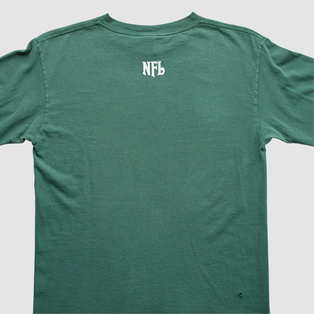New York Jets NFL 2000s Long Sleeve T-Shirt - Green Vintage cheap