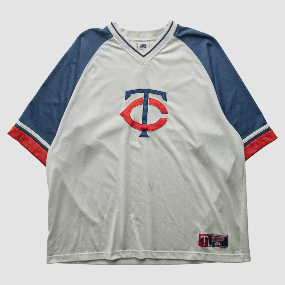 Minnesota Twins Lee Apparel 2000s T-Shirt White Vintage