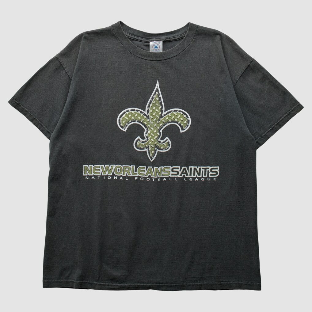 New Orleans Saints Delta 2000s T-Shirt - Black Vintage outlet