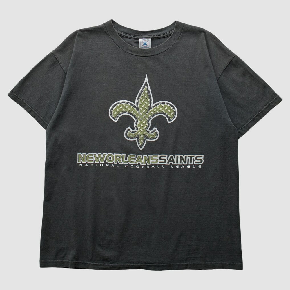 New Orleans Saints Delta 2000s T-Shirt - Black Vintage outlet