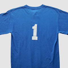 Texas Rangers Majestic 2000s T-Shirt Blue Vintage