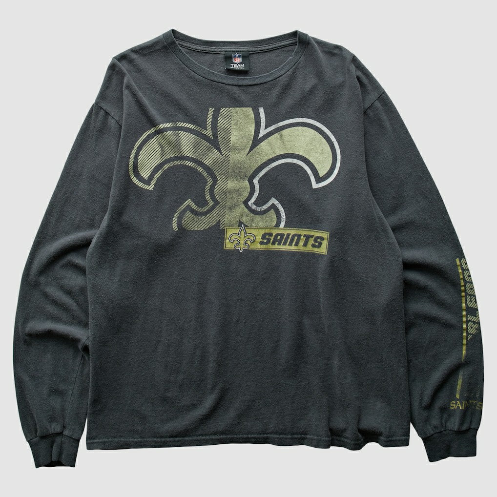 New Orleans Saints NFL 2010s T-Shirt - Black Vintage on sale