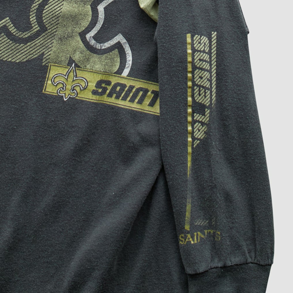 New Orleans Saints NFL 2010s T-Shirt - Black Vintage on sale
