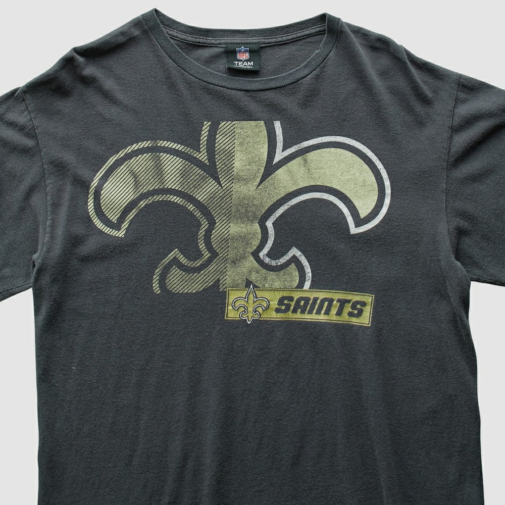 New Orleans Saints NFL 2010s T-Shirt - Black Vintage on sale