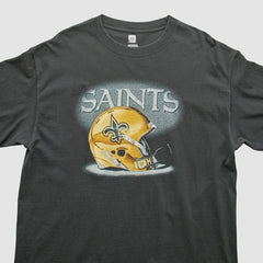 New Orleans Saints 2010s T-Shirt - Black Vintage cheap