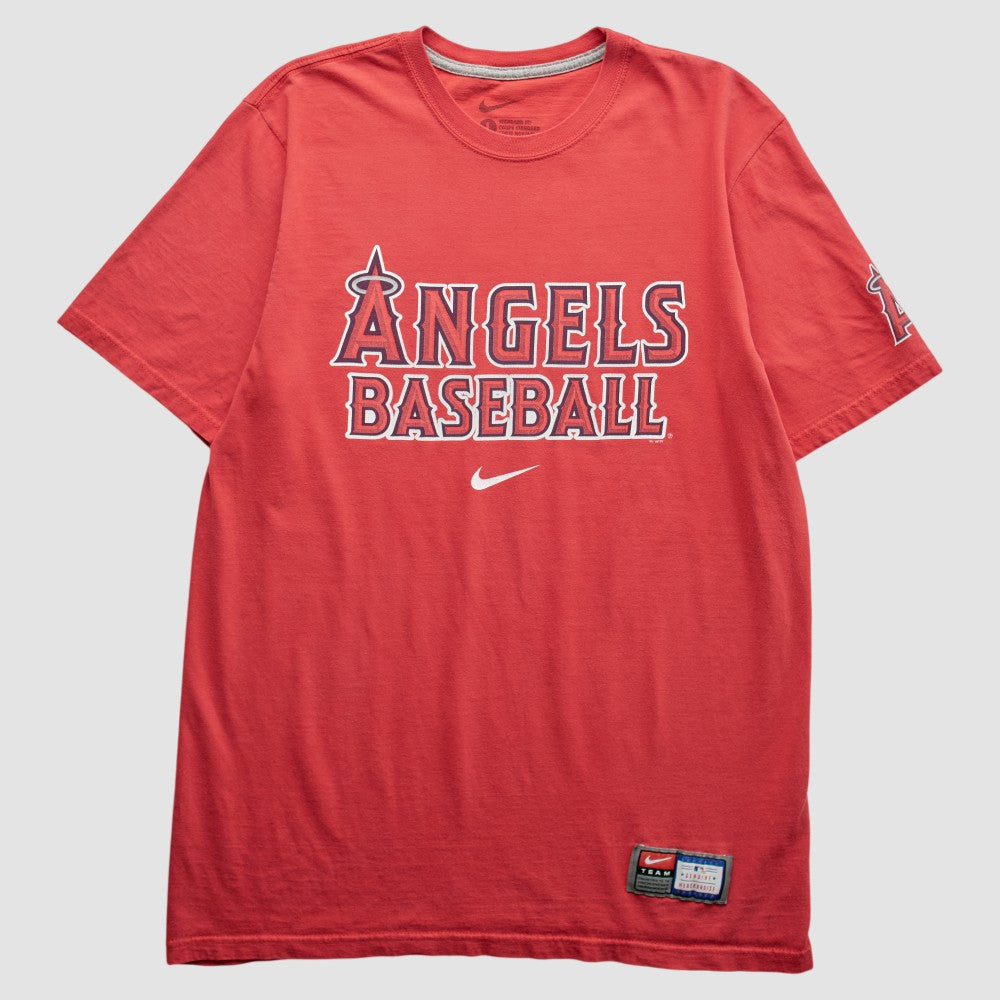 Los Angeles Angels 2010s T-Shirt Red Vintage