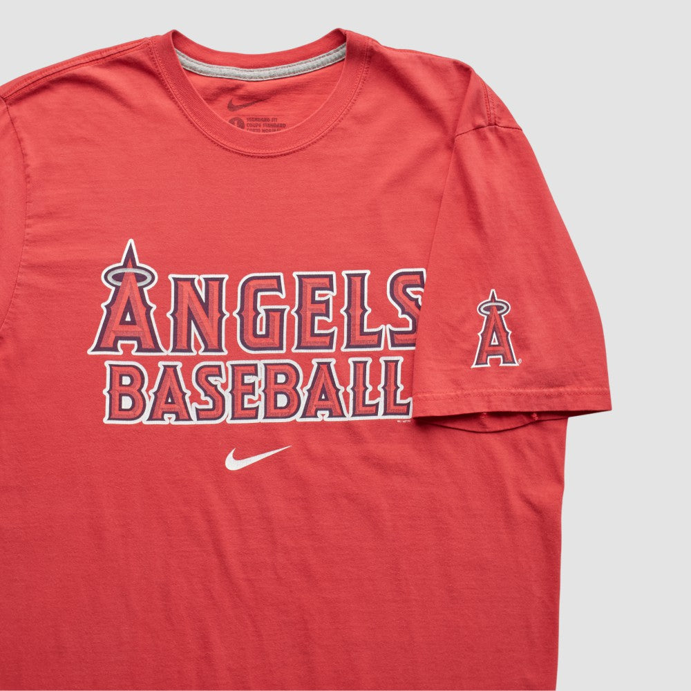 Los Angeles Angels 2010s T-Shirt Red Vintage