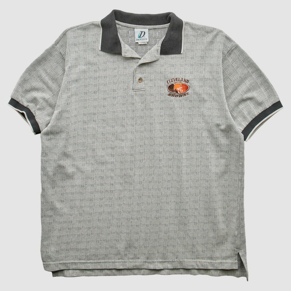 Cleveland Browns Dynasty 2000s Polo - Gray Vintage outlet