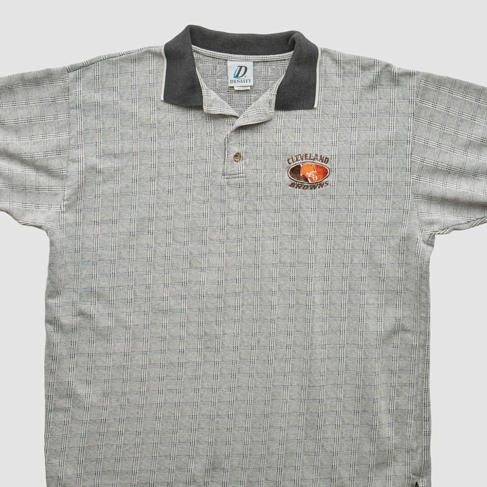 Cleveland Browns Dynasty 2000s Polo - Gray Vintage outlet