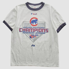 Chicago Cubs Majestic 2007 T-Shirt White Vintage