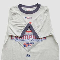 Chicago Cubs Majestic 2007 T-Shirt White Vintage