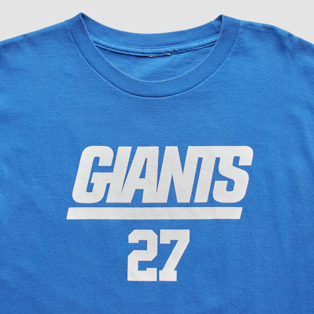 New York Giants 2000s T-Shirt - Blue Vintage sale