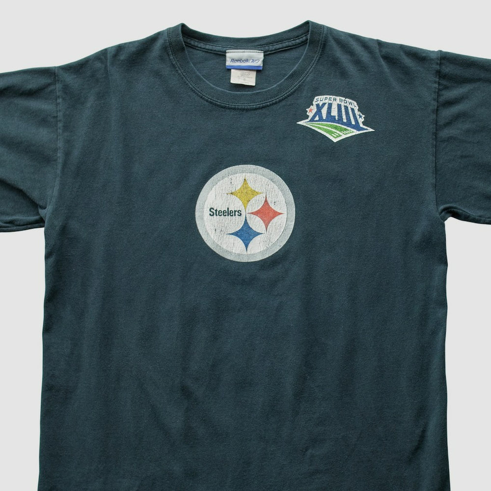 Pittsburgh Steelers Reebok 2009 T-Shirt - Blue Vintage online