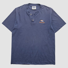 Denver Broncos Lee Apparel 90s T-Shirt - Navy Vintage cheap