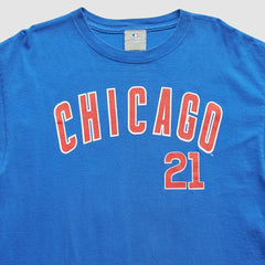 Chicago Cubs Genuine Merchandise 2011 T-Shirt Blue Vintage