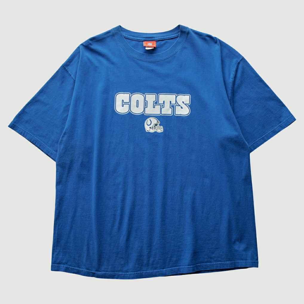 Indianapolis Colts NFL 2005 T-Shirt - Blue Vintage discount