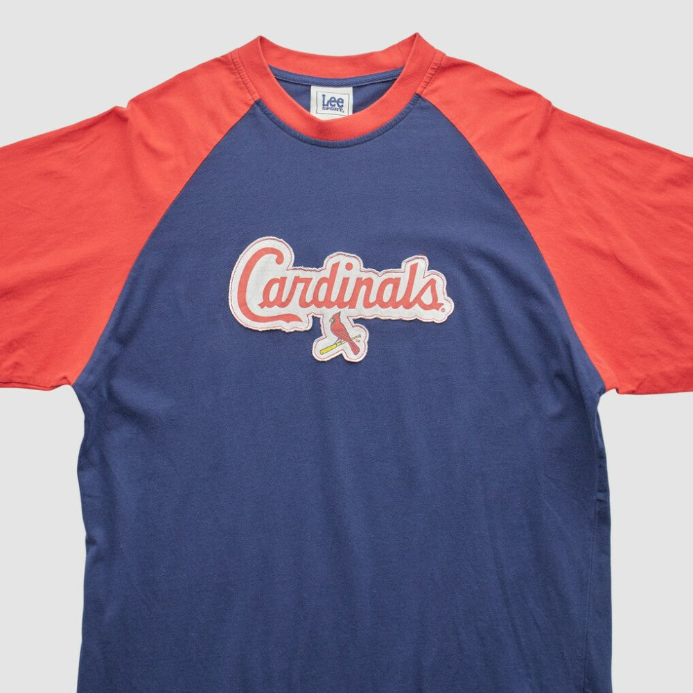St. Louis Cardinals Lee Apparel 2000s T-Shirt Navy Vintage