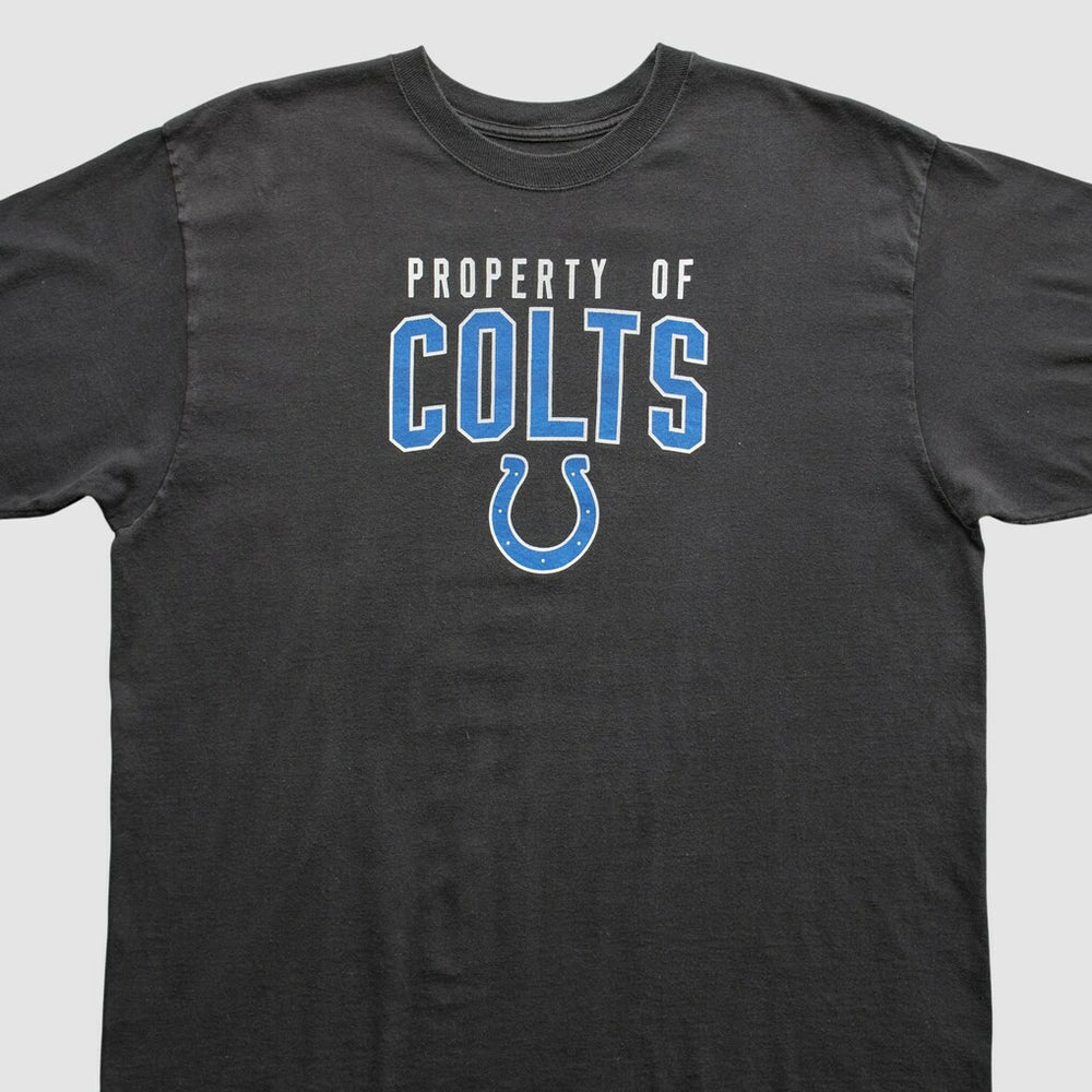 Indianapolis Colts Reebok 2000s T-Shirt - Black Vintage on sale