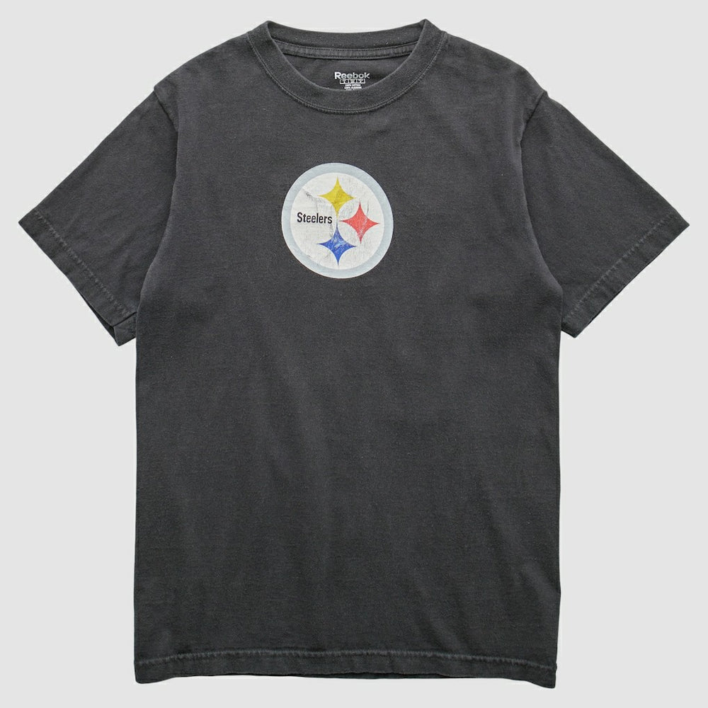 Pittsburgh Steelers Reebok 2000s T-Shirt - Black Vintage cheap
