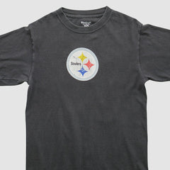 Pittsburgh Steelers Reebok 2000s T-Shirt - Black Vintage cheap