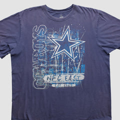 Dallas Cowboys 2000s T-Shirt - Navy Vintage on sale