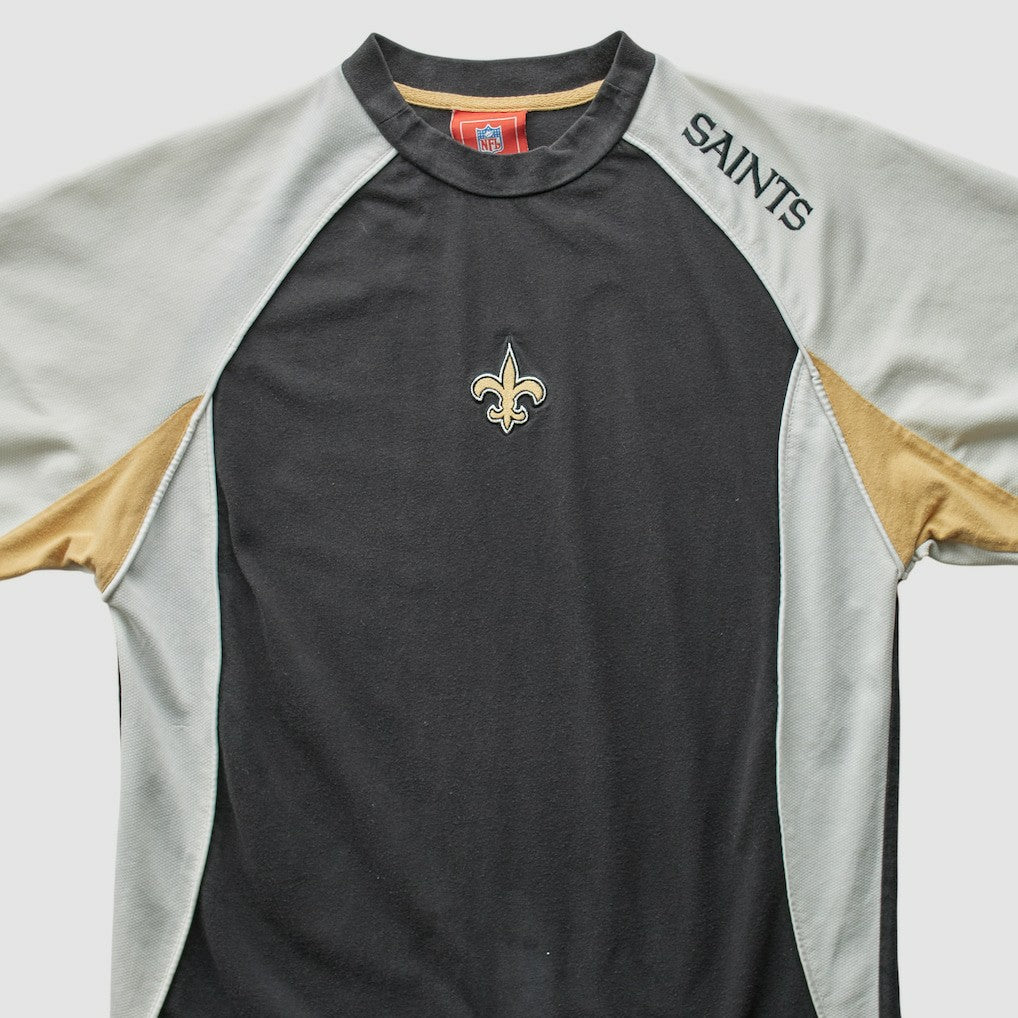 New Orleans Saints 2000s T-Shirt - Black Vintage for sale