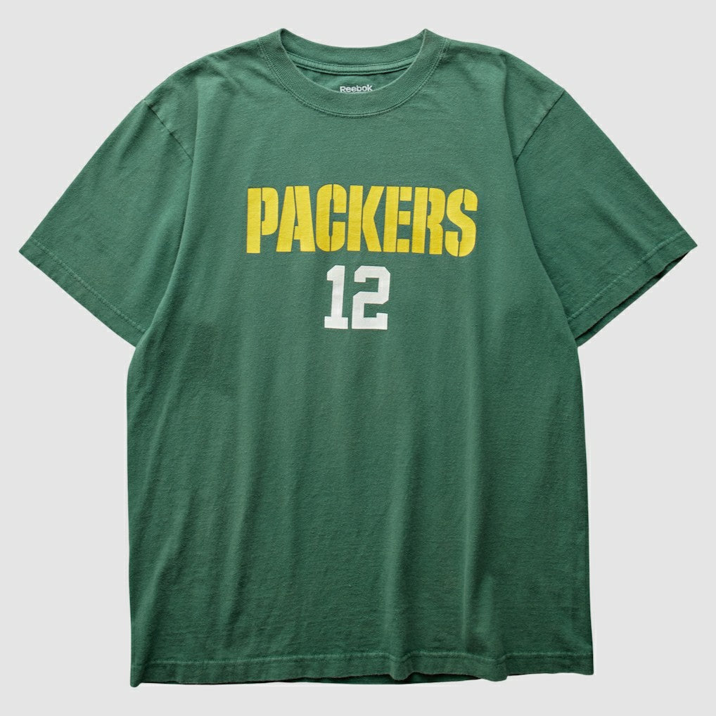 Green Bay Packers Reebok 2000s T-Shirt - Green Vintage sale